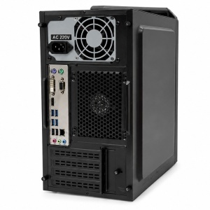 Calculator Segotep Knight T3 Black, AMD Ryzen 3 2200G 3.5GHz, 8GB DDR4, SSD 250GB - Img 4