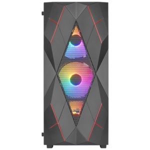 Carcasa Aerocool Volcan V1 Black, Open Box - Img 2
