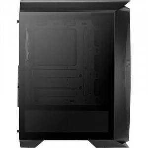 Carcasa Gaming Aerocool Aero One Frost Black, MiddleTower, 3x USB 3.0, Panou transparent - Img 4