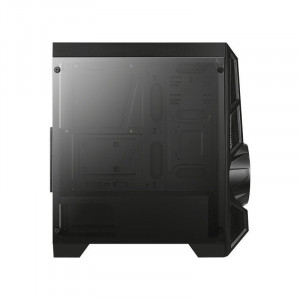 Carcasa Gaming AeroEngine iluminata RGB, Middle Tower, USB 3.0, Panou transparent - Img 2