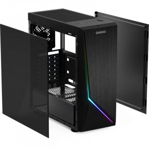 Carcasa Gaming Gamdias Argus E1, MiddleTower, USB 3.0, Panou transparent - Img 2