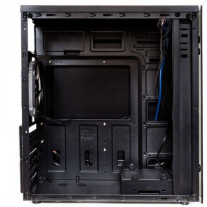 Carcasa Gaming Segotep AND 8 Black, Middle Tower, USB 3.0, Vent incluse 4x 120mm LED Albastru - Img 2