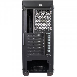 Carcasa Gaming Segotep LUX II Black RGB, Panou transparent - Img 6