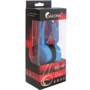 Casti AKORN HD cu microfon, pliabile, diverse culori - Img 2