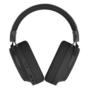 Casti gaming Bluetooth cu fir si wireless Redragon Arrow Pro Carbon negre - Img 2