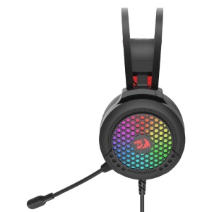 Casti gaming Redragon Carmen negre iluminare RGB - Img 4