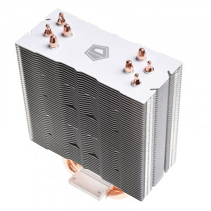 Cooler CPU ID-Cooling SE-214L Snow V2, Iluminare alba, Ventilator 130mm, 4x Heatpipe-uri cupru - Img 5