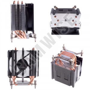 Cooler CPU ID-Cooling SE-913X, Ventilator 92mm, Heatpipe-uri Cupru - Img 3