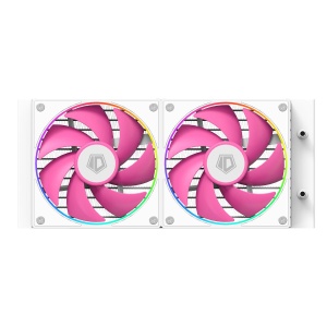 Cooler procesor cu lichid ID-Cooling FX240 Infinity Pink iluminare aRGB - Img 2