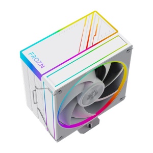 Cooler procesor ID-Cooling FROZN A410 alb iluminare aRGB - Img 3