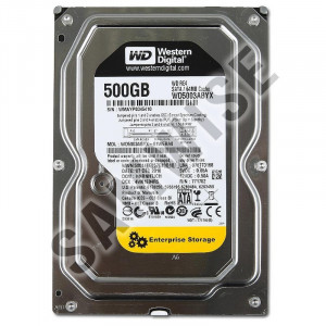 Hard disk Western Digital 500GB SATA-II 7200 RPM 64MB Black 3.5" WD5003ABYX - Img 1