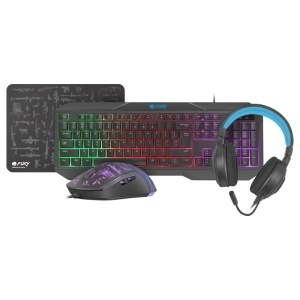 Kit Gaming Combo Set 4 in 1 Fury Thunderstreak 3.0