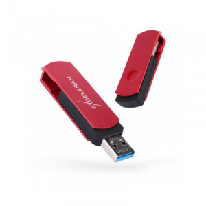 Memorie externa Exceleram P2 16GB, USB 3.1 Gen 1, Negru-Rosu - Img 2