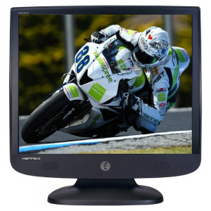 Monitor LCD 19" Hanns.G HQ191D, 1280x1024, VGA, DVI, 6ms, Cabluri Incluse - Img 1