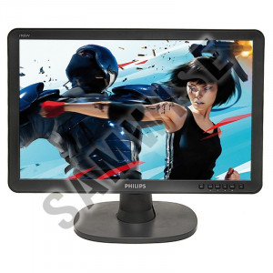 Monitor LCD 19" Philips Widescreen 190SW, 5ms, 1440 x 900, DVI, VGA, Cabluri incluse - Img 1