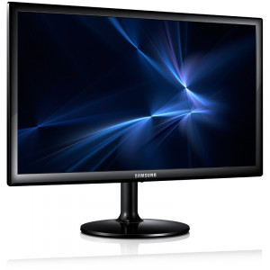 Monitor LCD 24" Samsung S24C350H, 1920x1080, 5ms, VGA, HDMI, Cabluri Incluse - Img 2