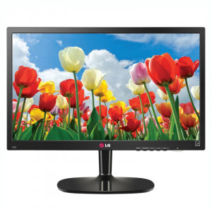 Monitor LED LG 18.5" 19M35A-B, Grad A, 1366x768, 5ms, VGA, Cabluri incluse