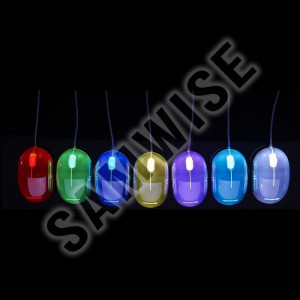 Mouse de notebook Newmen M354 Multi Color, Wired, USB - Img 3