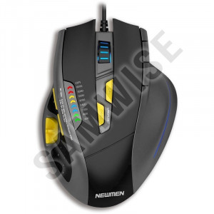 Mouse Gaming Newmen G300 Black, 8200dpi, 11 butoane, 12000 FPS - Img 1
