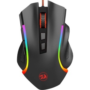 Mouse Gaming Redragon Griffin Black, 7200 dpi, Optic, 8 butoane, Iluminare LED RGB - Open BOX - Img 2