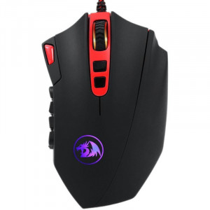 Mouse Gaming Redragon Perdition2 Black, 24000 dpi, 12000 FPS, Led Multi-Color, 19 butoane - Img 3