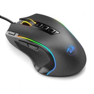 Mouse gaming Redragon Predator negru iluminare RGB - Img 4