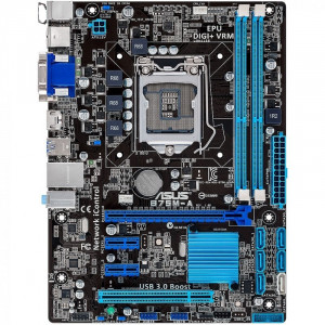 Placa de baza ASUS B75M-A , LGA 1155, 3rd gen, 2 x DDR3, SATA III, PCI-E x16 3.0 - Img 3