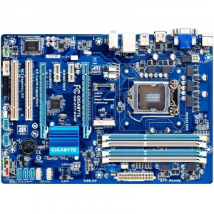 Placa de baza GIGABYTE GA-Z77-DS3H, Socket LGA1155, 4 x DDR3, SATA3, HDMI, DVI, VGA - Img 2