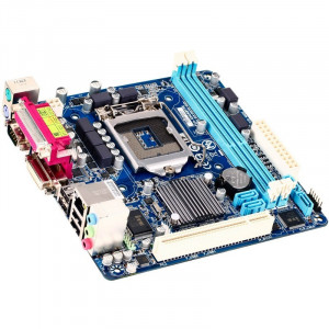 Placa de baza Mini ITX Gigabyte GA-H61N-D2V, LGA1155, 2x DDR3, 4x SATA II, DVI - Img 2