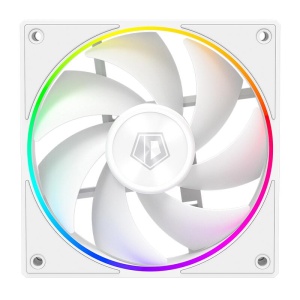 Set 3 ventilatoare ID-Cooling AF-127 120mm albe iluminare aRGB - Img 3