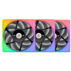 Set 3 ventilatoare Thermaltake Toughfan 14 140mm iluminare aRGB