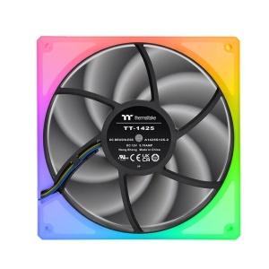 Set 3 ventilatoare Thermaltake Toughfan 14 140mm iluminare aRGB - Img 2