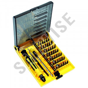 Set de surubelnite de precizie 45 in 1, otel-carbon Bi Sheng BS-6089 - Img 1