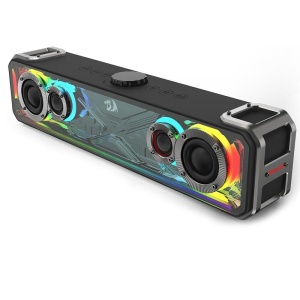 Soundbar Bluetooth Redragon Surge black iluminare RGB - Img 4