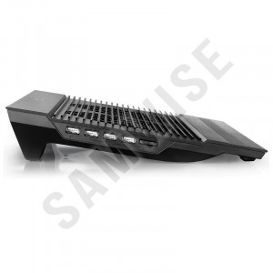 Stand/Cooler Laptop, Notebook DeepCool N8, pentru 17", Black, 4 x USB - Img 6