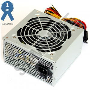 Sursa 450W Rasurbo, BAP-450, 2 x SATA, Molex, Ventilator 120mm, PFC - Img 2