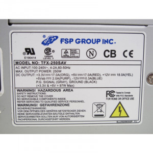 Sursa FSP 250W TFX-250SAV, 2x SATA, 2x Molex, Eficienta 80+ - Img 2