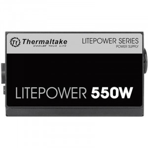 Sursa Gaming Thermaltake Litepower GEN2 550W, 5x SATA, 4x MOLEX, 2x 6+2 pin, PFC activ - Img 2