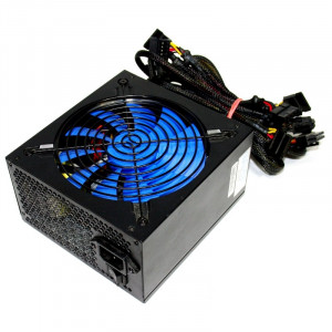 Sursa Kiss Quiet 620W, 5 x SATA, 3 x Molex, 2 x PCI-Express, Vent 140mm, PFC Activ, 80+ - Img 2