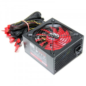 Sursa Xilence 600W SPS-XP600 , 4 x SATA, 2 x PCI-Express, Vent. 135mm, PFC Activ - Img 2