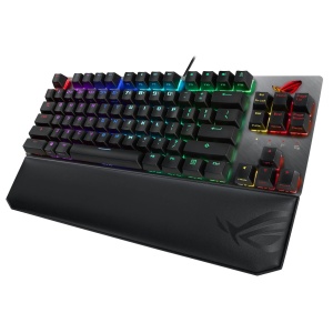 Tastatura gaming ASUS ROG Strix Scope NX TKL Deluxe ROG NX Red neagra - Img 4