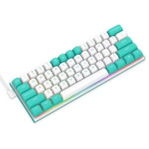 Tastatura gaming mecanica Redragon Fidd alba iluminare RGB - Img 3