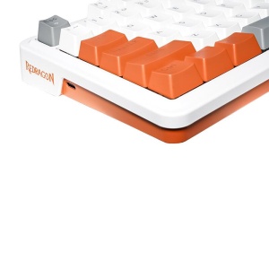 Tastatura gaming mecanica Redragon Gloria alba iluminare RGB - Img 2