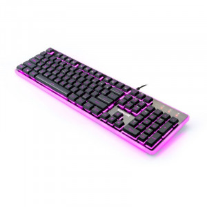 Tastatura Gaming Redragon Dyaus, Taste fara conflict, Iluminare LED, 12 taste multimedia - Img 6
