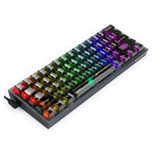 Tastatura Gaming Redragon Fizz RGB Transparent Switch Mecanica, Open Box - Img 4