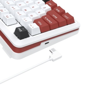 Tastatura Gaming Redragon Stormhunter Alba RGB Switch-uri Magnetice Redragon Roz Mecanica, Open Box - Img 5