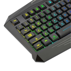 Tastatura gaming T-Dagger Tanker neagra iluminare rainbow - Img 2