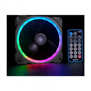 Ventilatoare Aerocool Orbit RC ARGB 3 Fan Pack, 120 mm, telecomanda - Img 8