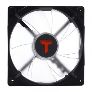 Ventilator Riotoro Performance Edition 120mm, Iluminare LED rosie - Img 3