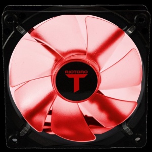 Ventilator Riotoro Performance Edition 120mm iluminare rosie - Img 2